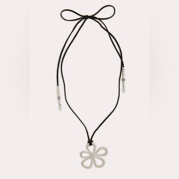Boho flower necklace N850 - Picture 1 of 4